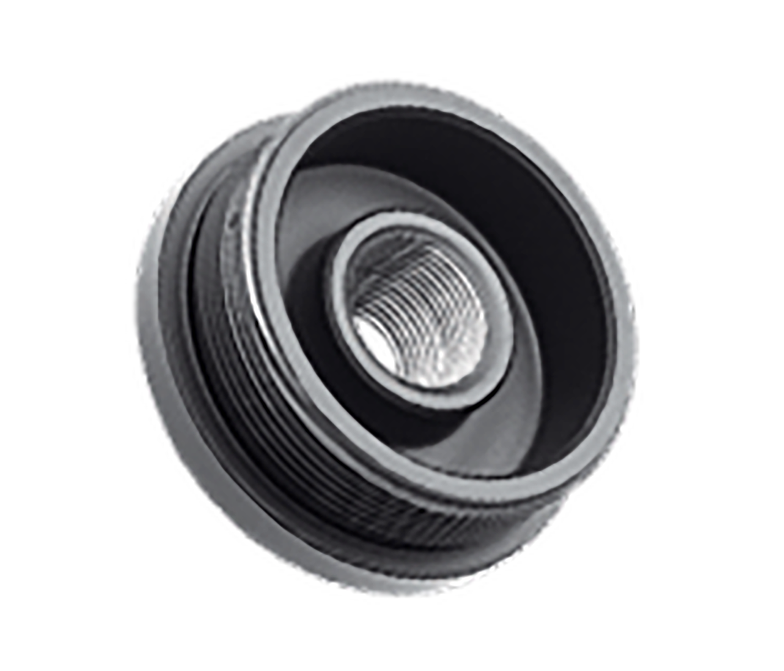 B&T Firearms SD-ADPDT1228 Direct Thread HUB Adapter 1/2"x28 Inconel Black