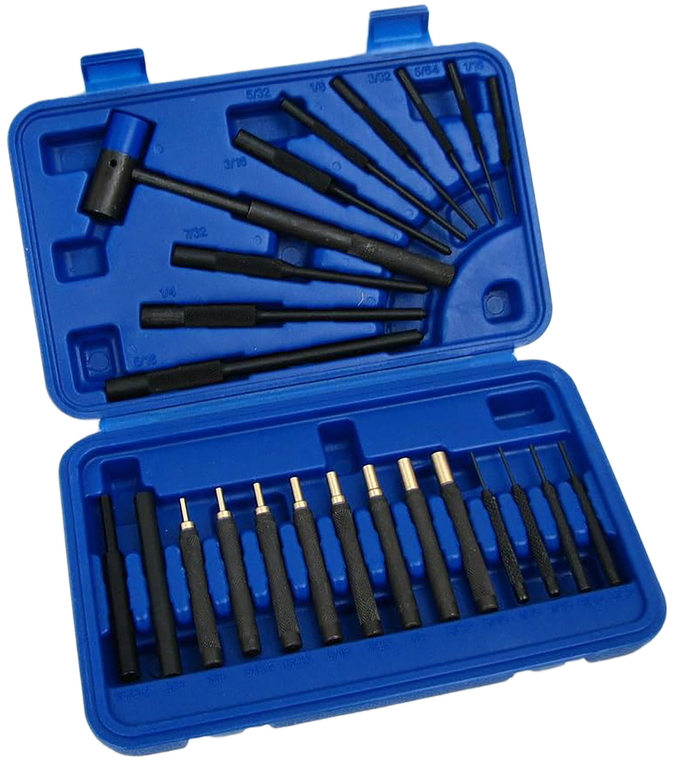 DAC GMPUNCH24 Drive Pin & Roll Punch Set Universal 24 Pieces