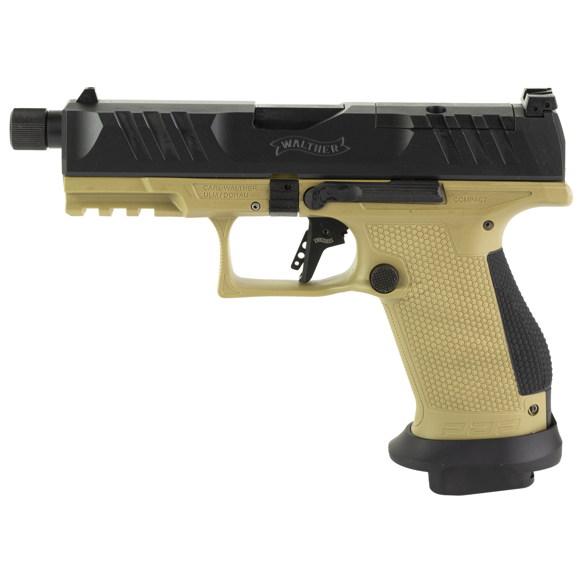 Walther Arms  9mm Luger, 18rd, Optic Cut - FDE (2876582)