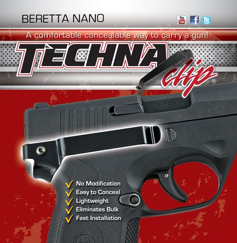 TECHNA CLIP HANDGUN RETENTION - NABR