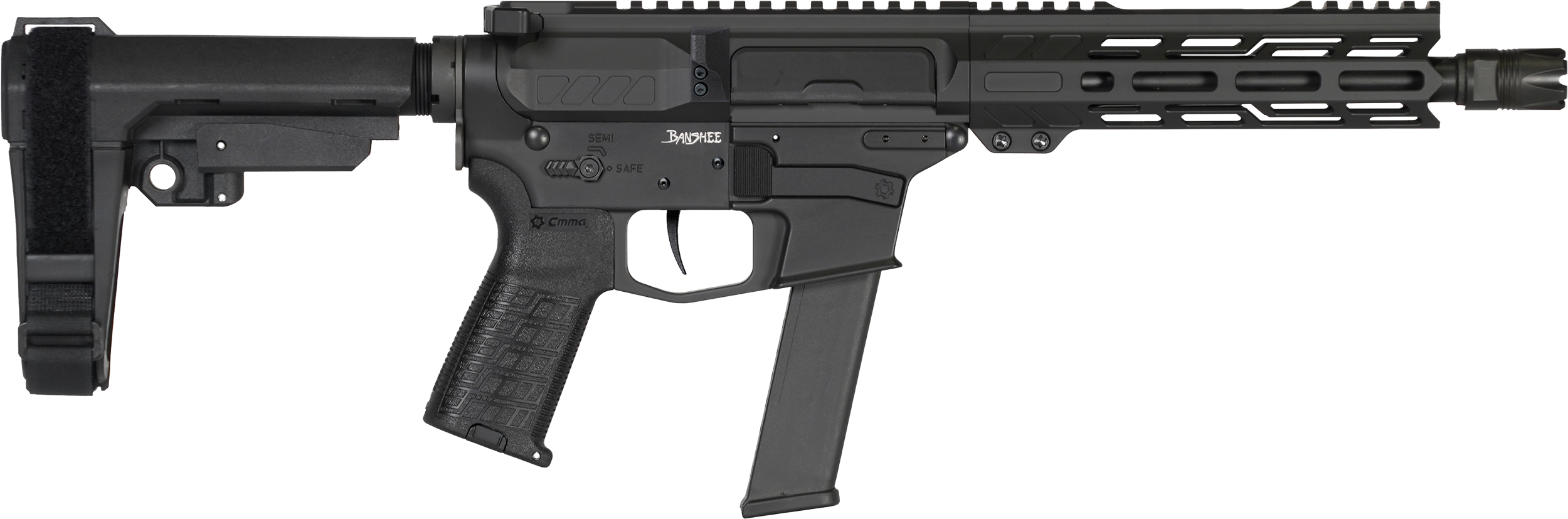 CMMG Banshee MKGS 40 S&W 8" 22 Rounds Armor Cerakote Ambidextrous