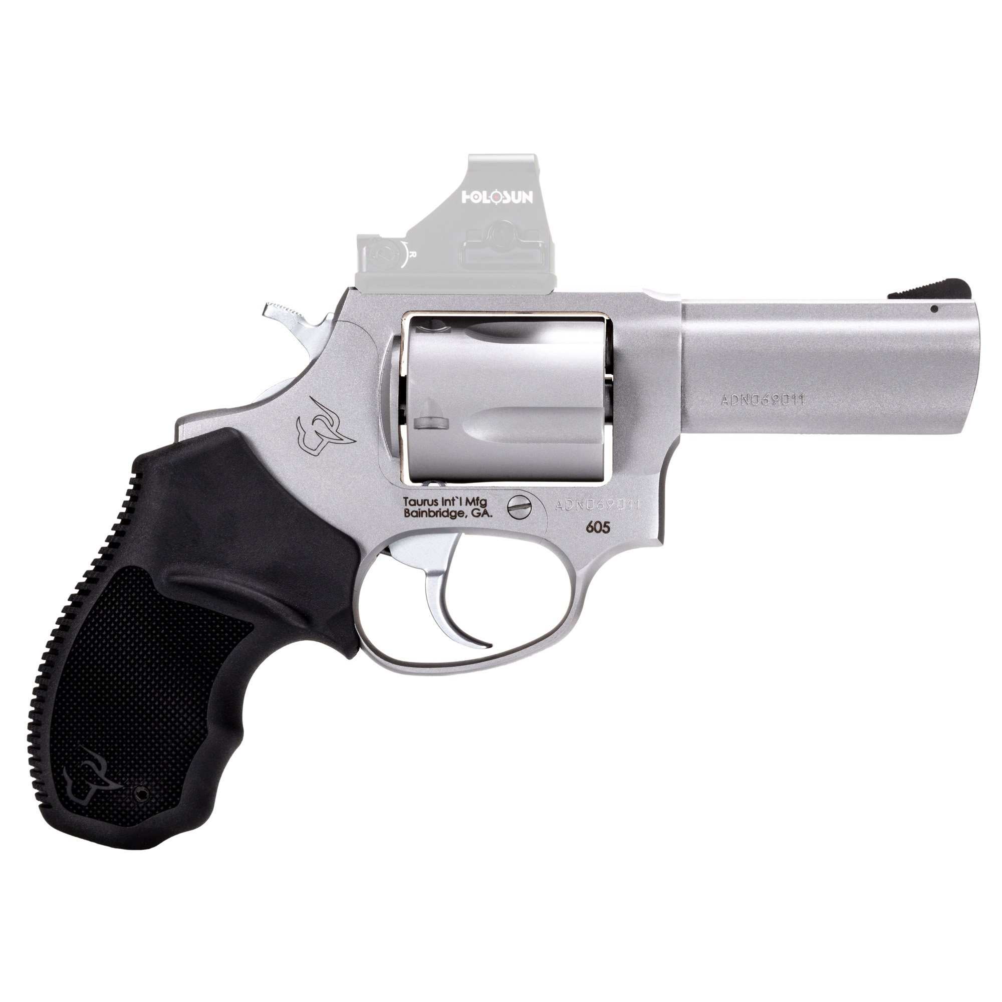 Taurus 605 TORO Revolver - Stainless | .357 Mag | 3" Barrel | 5rd | Rubber Grip | Includes Optic Mount - 2-605P39 - 725327634430