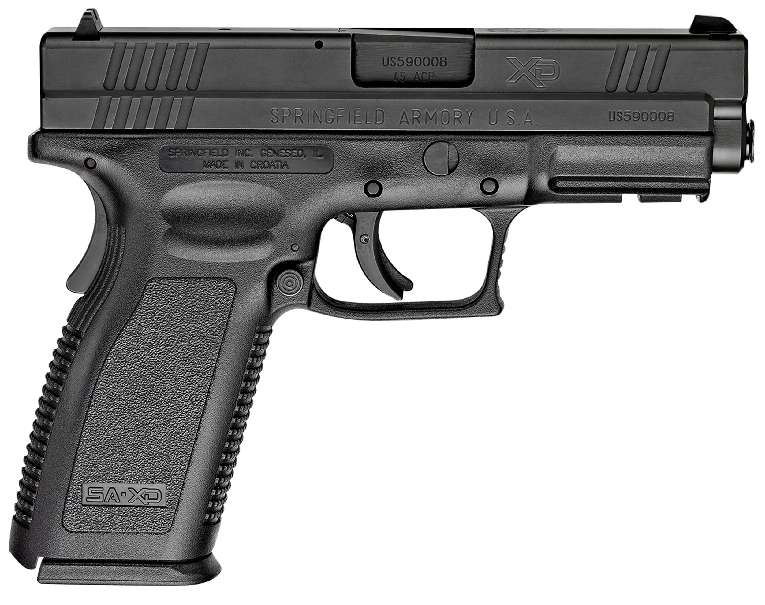 Springfield Armory XD9611 45 ACP 4 Inch 10 Rounds Melonite Steel Frame