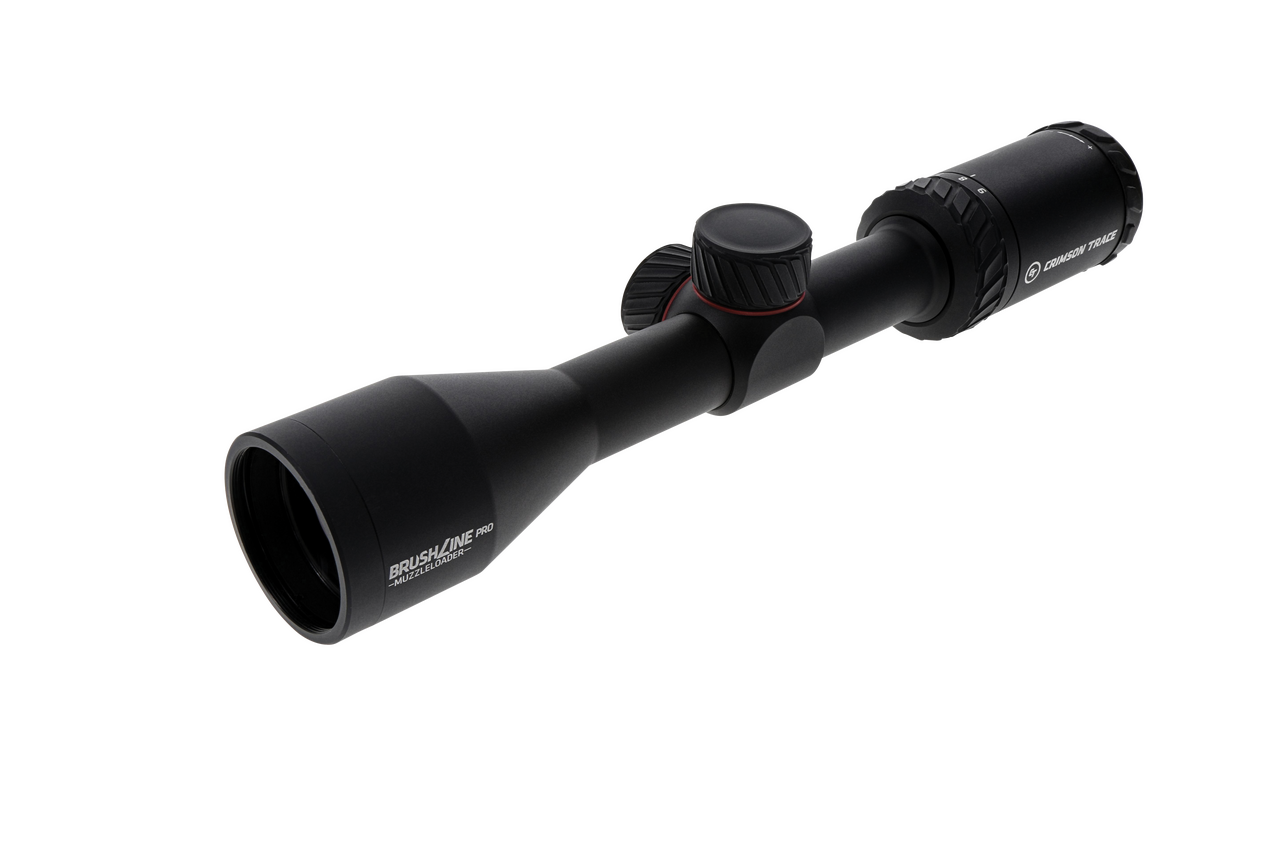 Crimson Trace Brushline Pro Riflescope 3 to 9x40 BDC Muzzleloader Reticle for Rifles Pistols