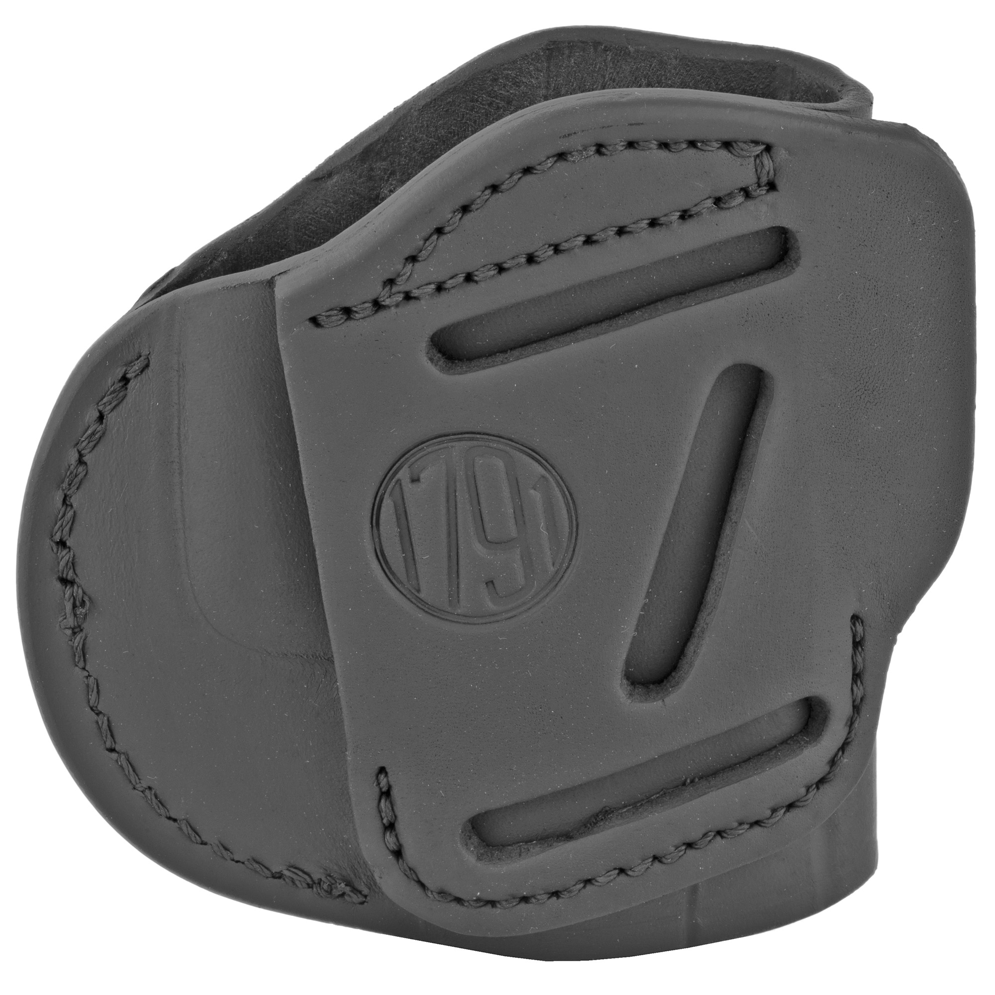 1791 Gunleather 4 Way IWB & OWB Holster Size 4 Stealth Black Left Hand - 4WH4SBLL - 816161020814