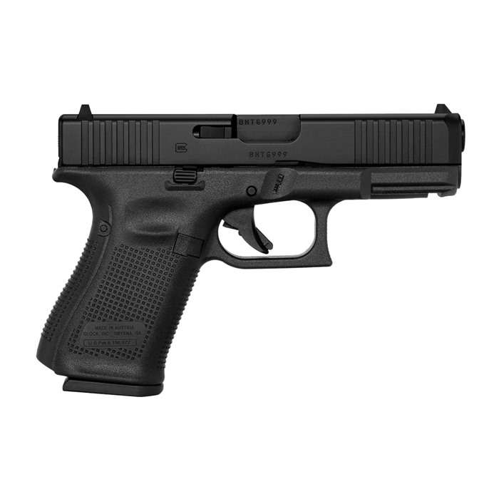 Glock G19 Gen 5 9mm Luger 4in Barrel 15rd Black Gray Finish