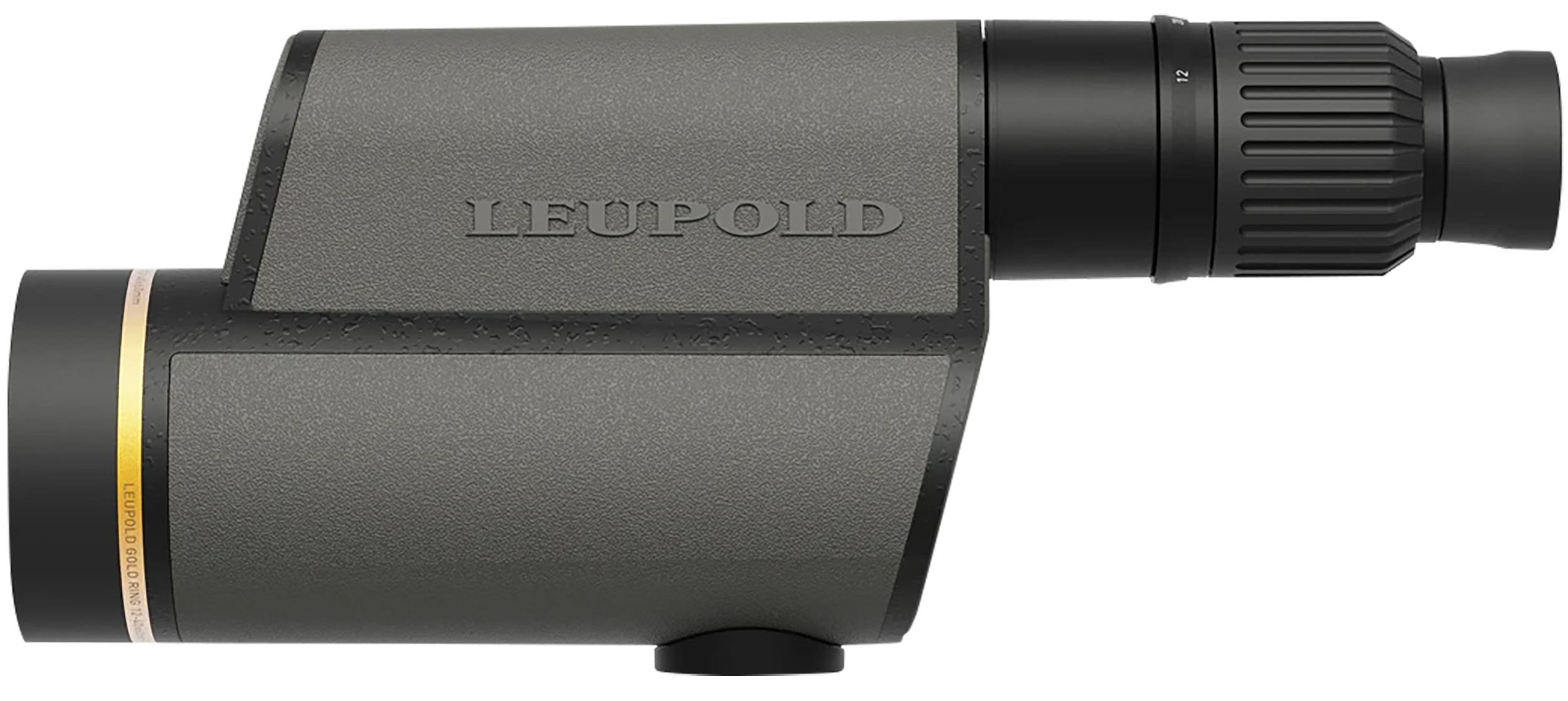 Leupold Gold Ring HD 12-40x60mm Spotting Scope Shadow Gray Impact-16 MOA Reticle