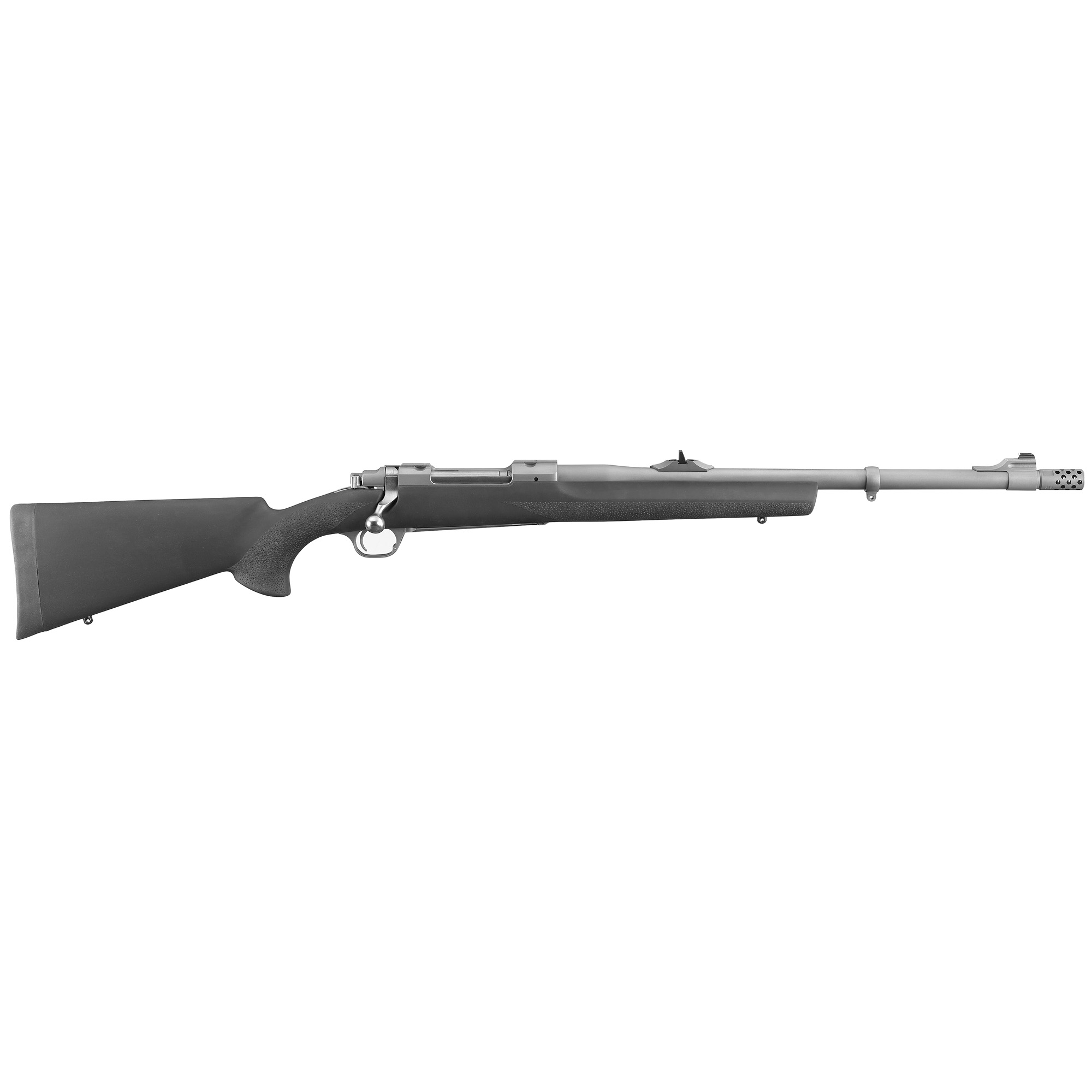 Ruger Hawkeye Alaskan 300 Win Mag 20 inch 3+1 Matte Stainless Overmolded - 57102 - 736676571024