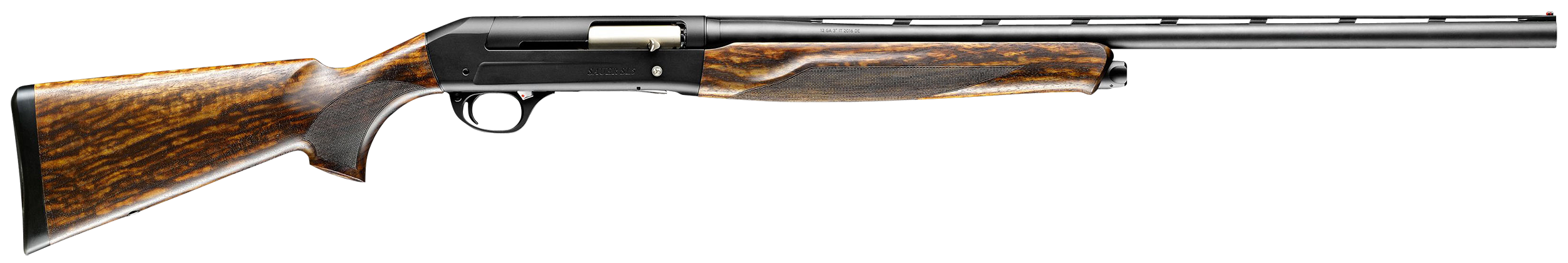 Sauer SL5 12GA, 28in. Barrel, 3rd, Wood Stock & Forend - Black (SASA1228)