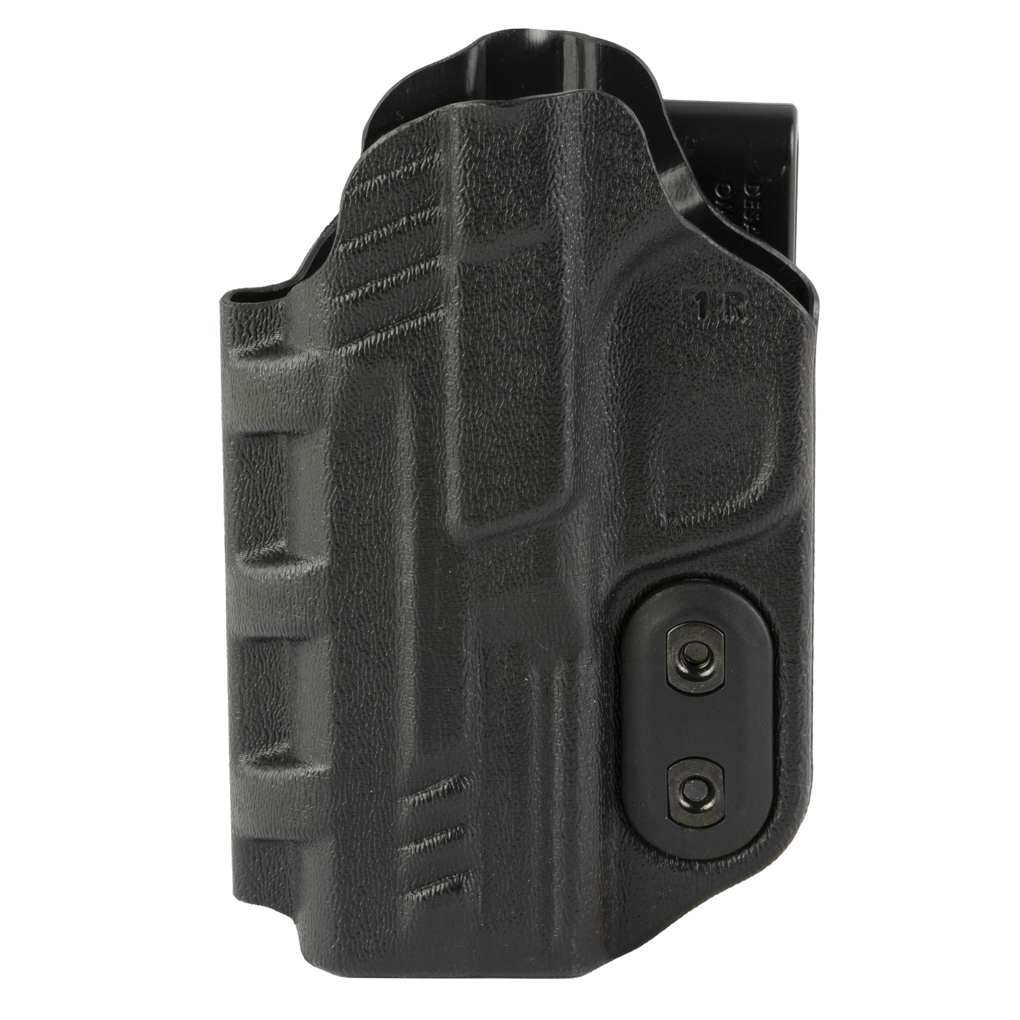 DeSantis Gunhide 137KJ1RZ0 Slim-Tuk  IWB Black Kydex Belt Clip Fits S&W M&P 9 Shield EZ Belt 1.75" Wide Ambidextrous - 137KJ1RZ0 - 792695363897