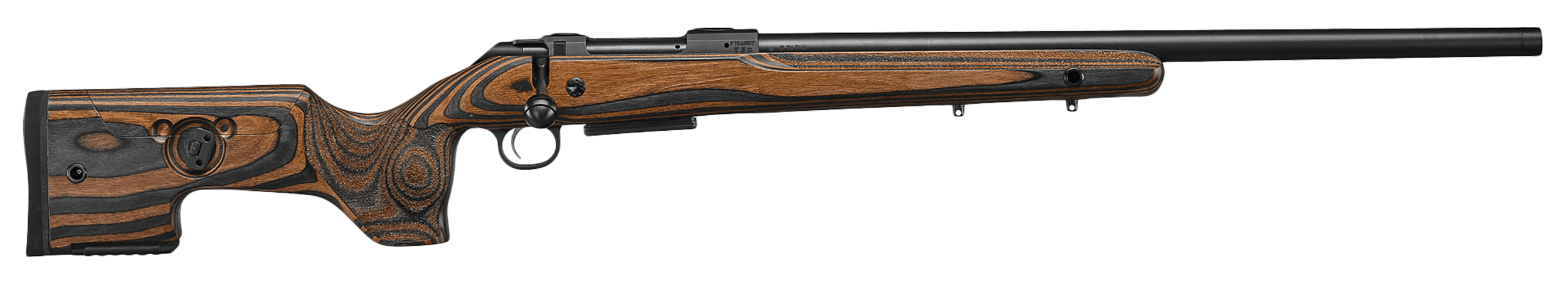 CZ-USA 07503 CZ 600 Range Full Size 308 Win 5+1, 24" Black Nitride Steel Threaded Barrel, Drilled & Tapped Receiver, Black Brown & Gray Laminate Fixed w/Adj Cheek Rest Stock, Right Hand CZ-USA 07503 CZ 600 Range Full Size 308 Win 5+1, 24" Black Nitride Steel Threaded Barrel, Drilled & Tapped Receiver, Black Brown & Gray Laminate Fixed w/Adj Cheek Rest Stock, Right Hand