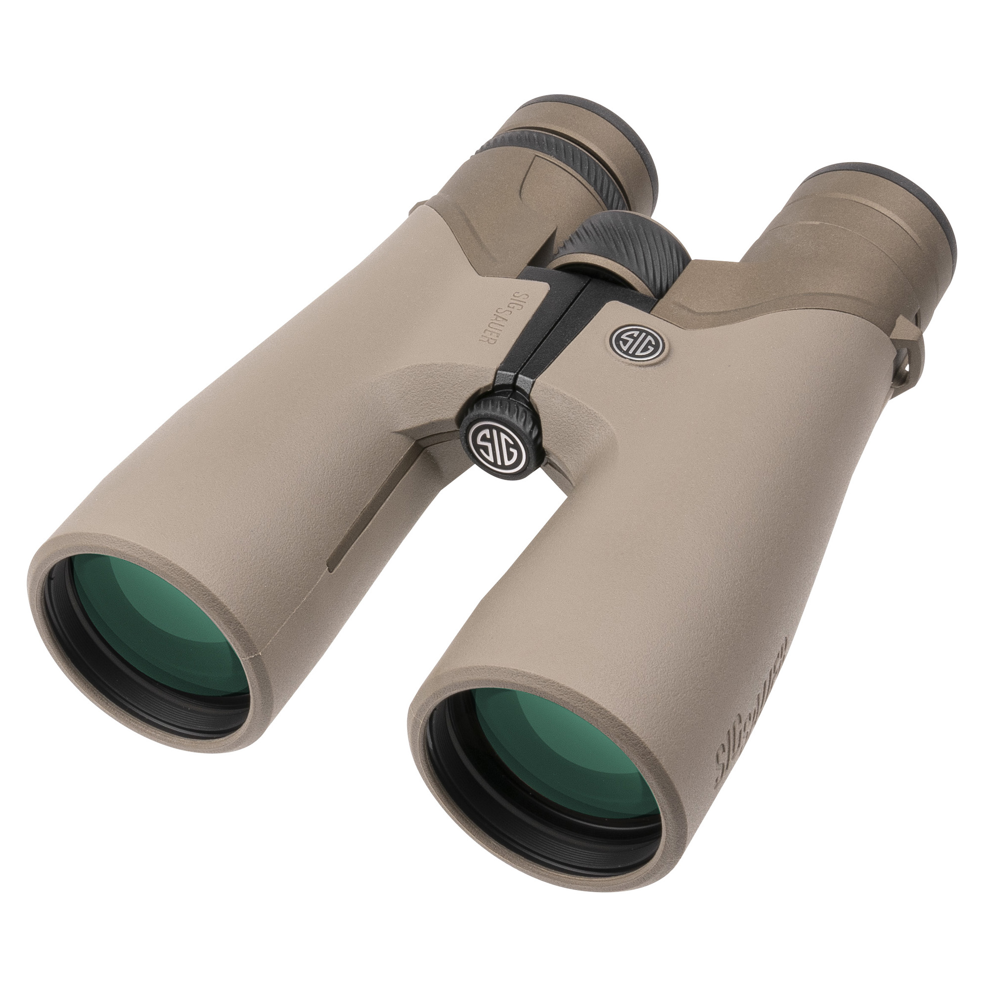 Sig Sauer Zulu10 HDX Binoculars 12x50 Abbe Koenig Prism Coyote Aluminum Fde - SOZ10003 - 798681678648