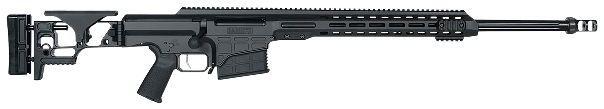 Barrett 18496 MRAD  6.5 Creedmoor 24" 10+1 Black Cerakote Black Folding with Adjustable LOP Stock Black Polymer Grip Right Hand