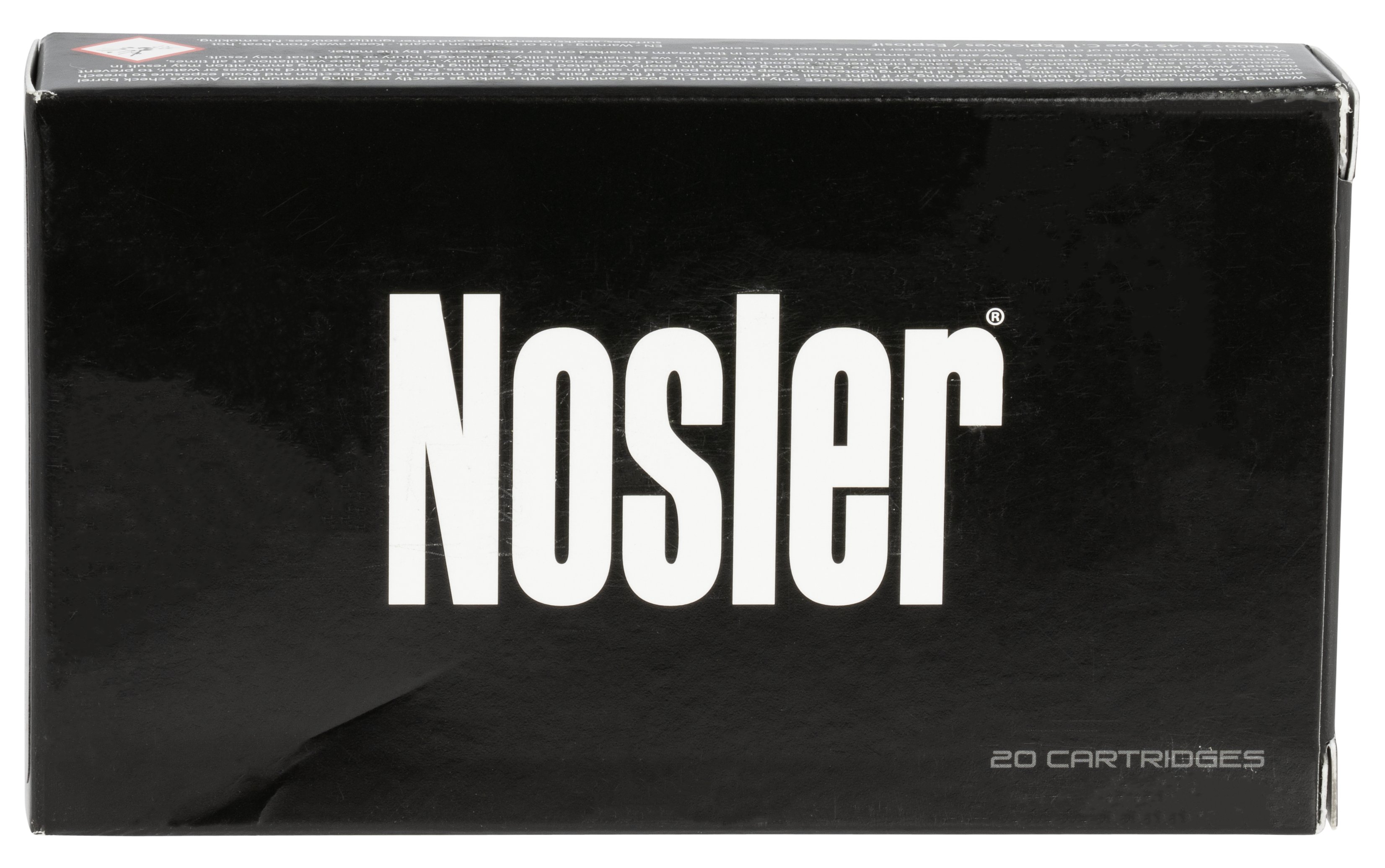 Nosler Varmint Ballistic Tip Rifle Ammunition 22 Nosler 55 gr. BT SP 20 rd.