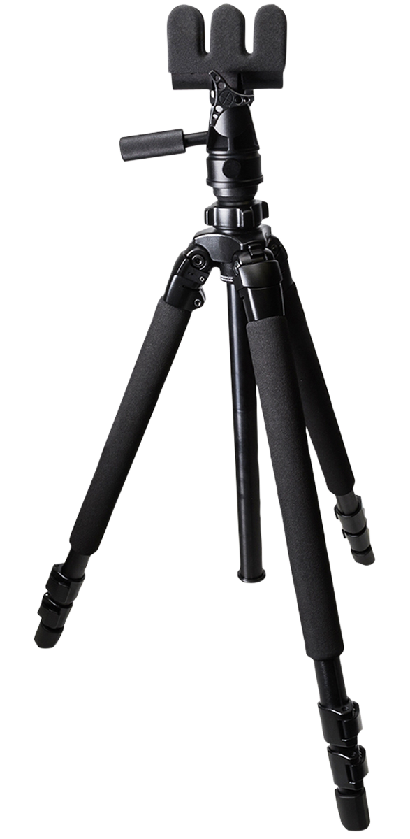 Kopf Jager K700 AMT Tripod Aluminum Pivoting Reaper Grip 360 Pan 3 Level Leg Extensions