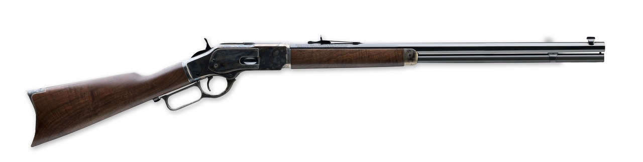 Winchester Model 1873 Sporter 44-40 Win 24 Inch 13 Rounds Color Case Hardened Walnut - 534217140 - 048702004261