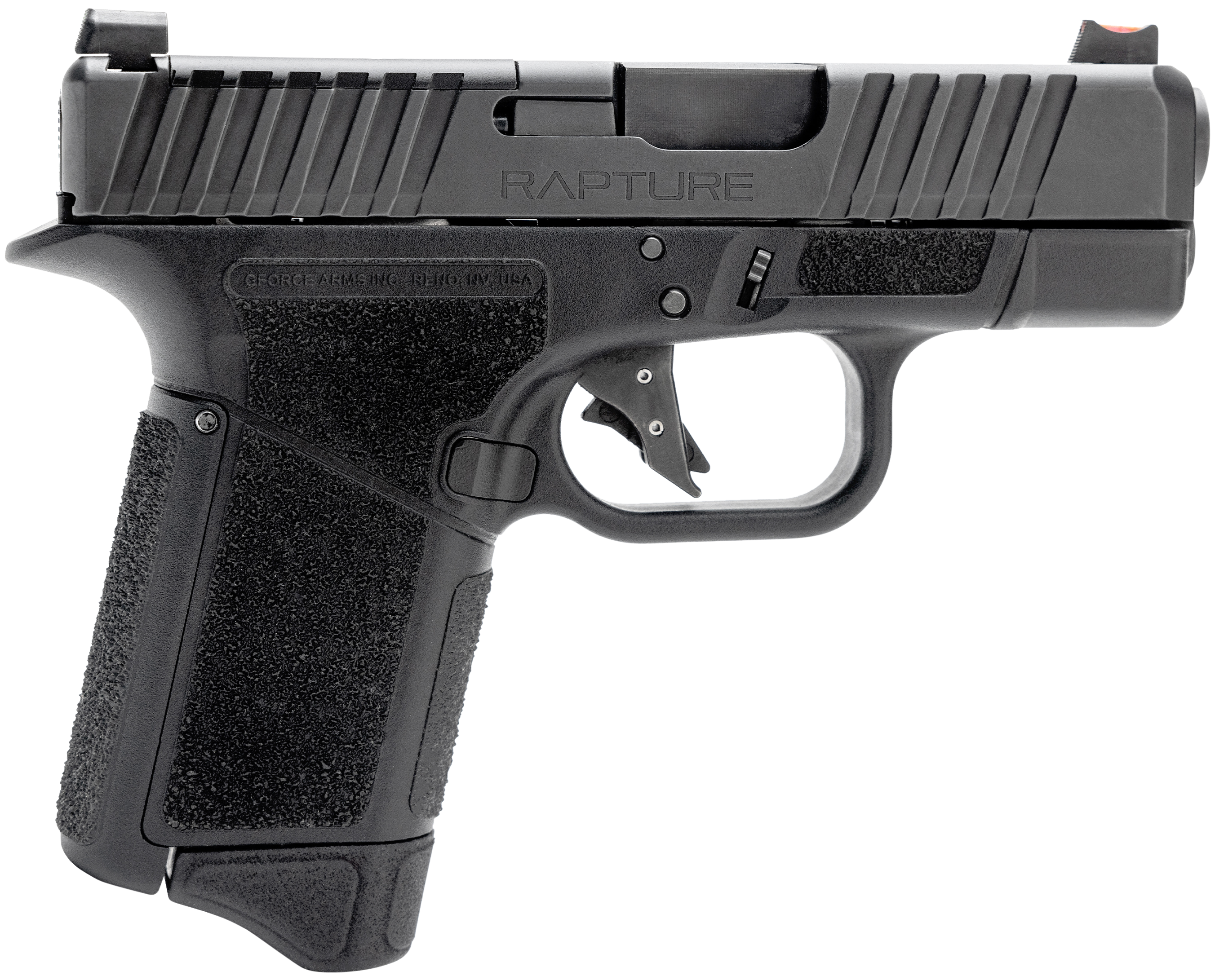 G-Force Arms Rapture Pistol 9mm 3.25 in. Black Optics Ready 12 rd.