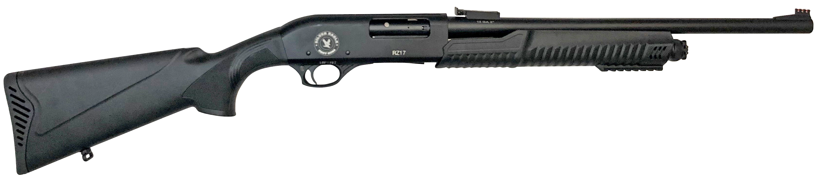 Silver Eagle Arms RZ17HD RZ17 Home Defense Pump 12 Gauge 18.50" 4+1 3" Black Rec Black Synthetic Stock Right Hand (Full Size)