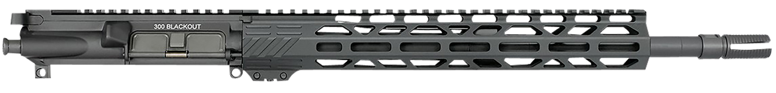 Rock River Arms BLK0592 LAR-15M Coyote Carbine Complete Upper, 300 Blackout 16", Black, Aluminum Rec, 12.50" M-LOK Handgaurd, Smith Vortex Flash Hider