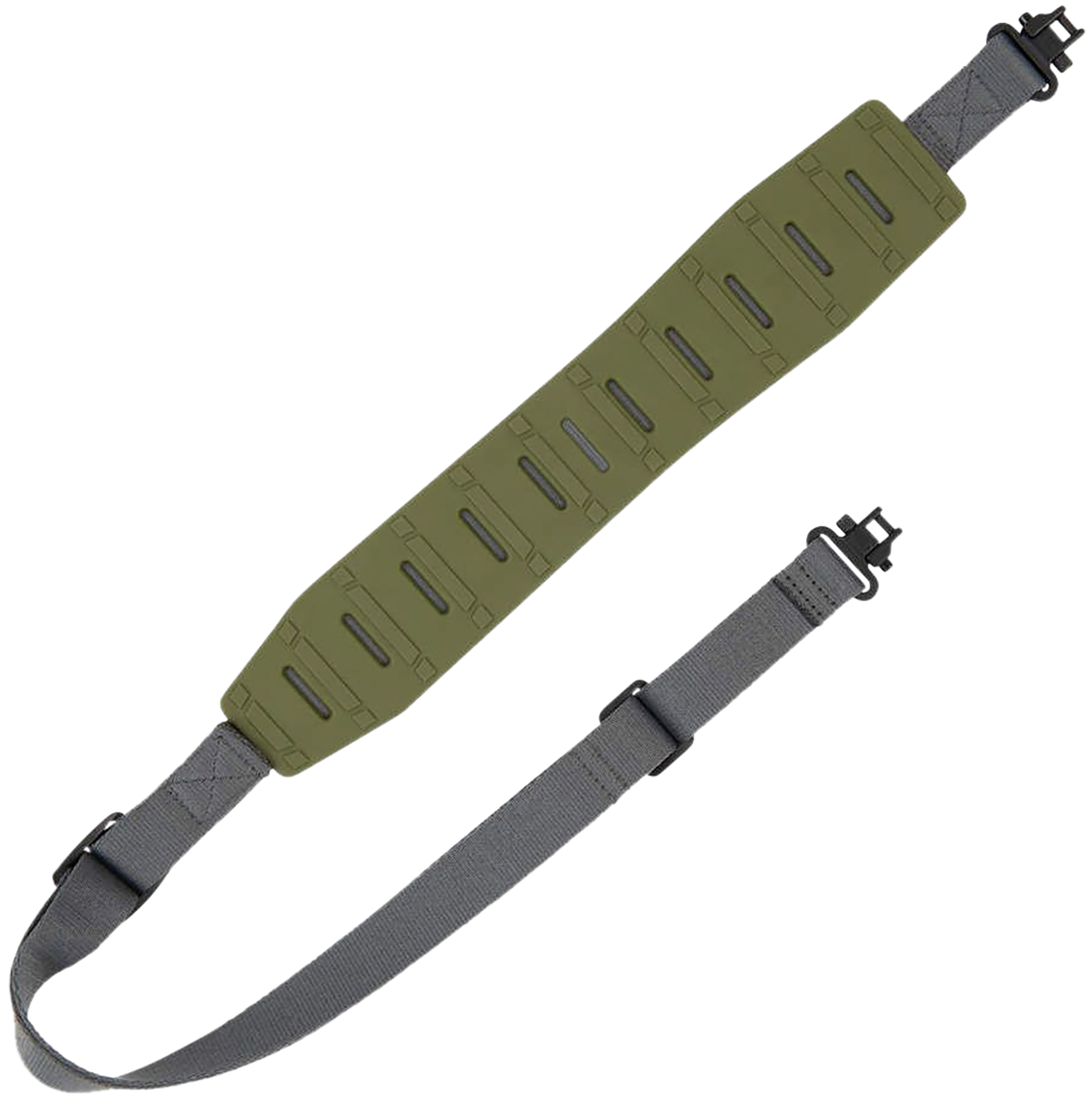 Allen 8533 KLNG Traction Adjustable 36" Rubber Rifle Sling Ranger Green