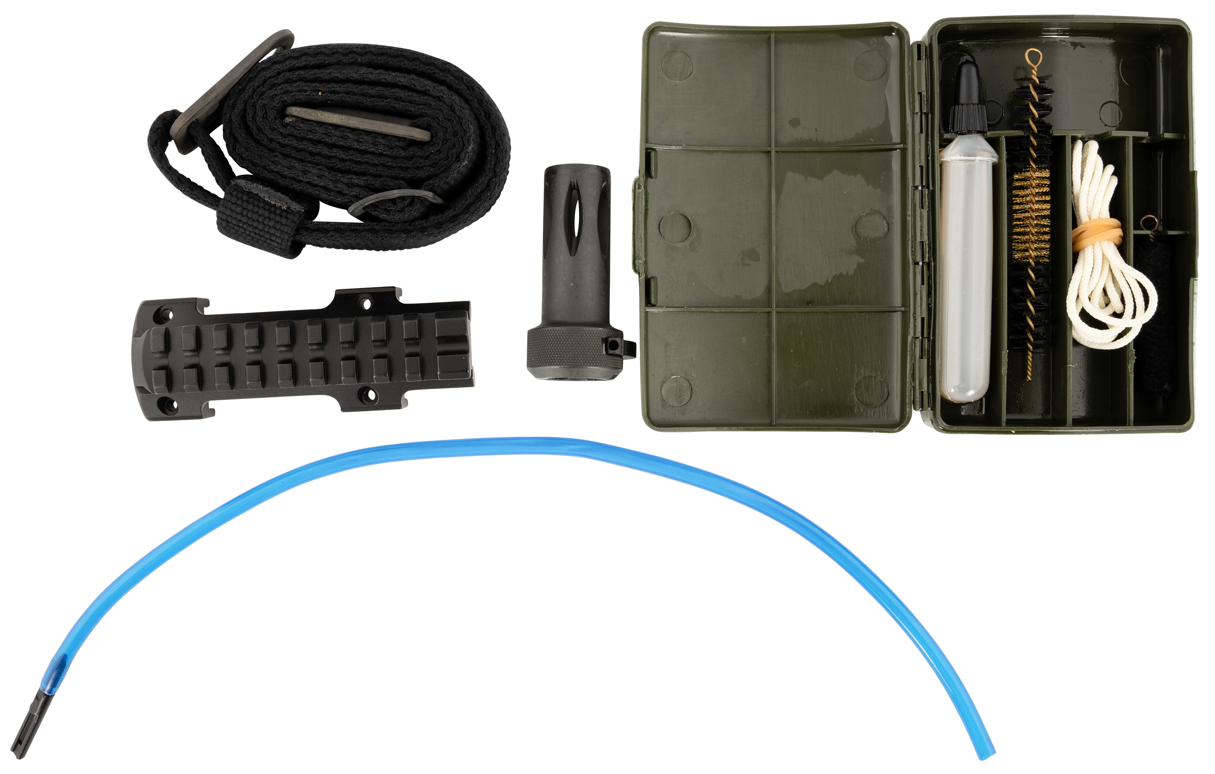 Century Arms OT9104 AP5 Accessory Kit Includes Flash Hider, Sling, Optic Mount, Cleaning Kit for 4.50" AP5 M & 5.75" AP5 P Century Arms OT9104 AP5 Accessory Kit Includes Flash Hider, Sling, Optic Mount, Cleaning Kit for 4.50" AP5 M & 5.75" AP5 P