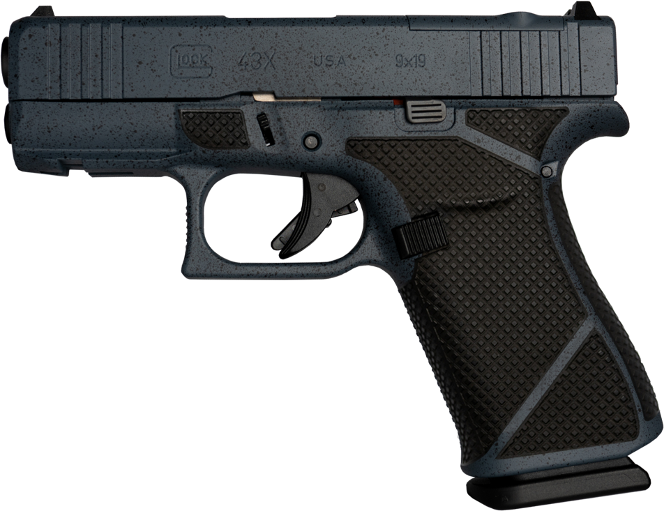 Glock 43X Mos 9mm Luger 3.4in 10rd Urban Stonewash Cerakote