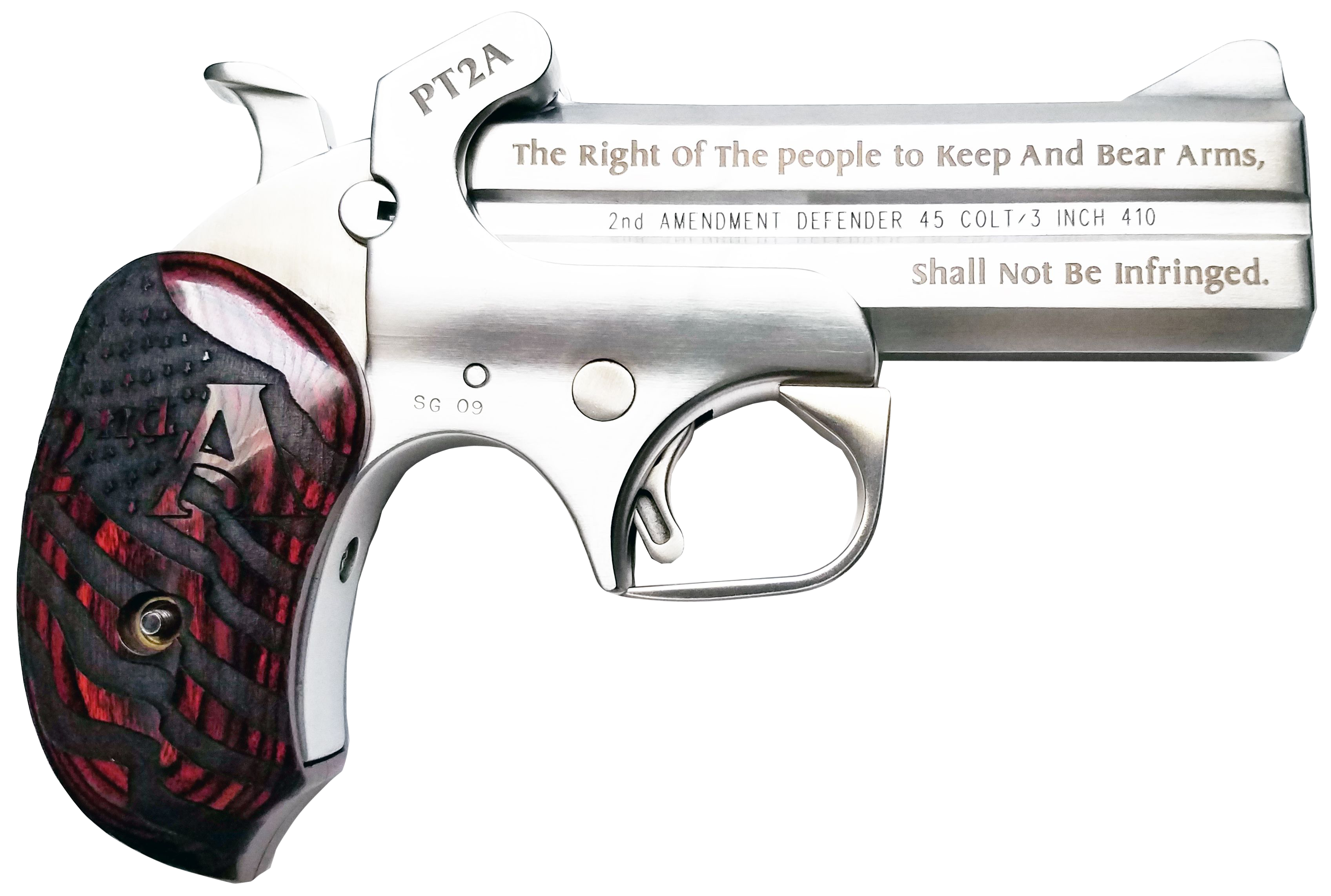 BOND ARMS PT2A 357 Magnum, 4.25in. Barrel, 2rd - Stainless (PT2A)