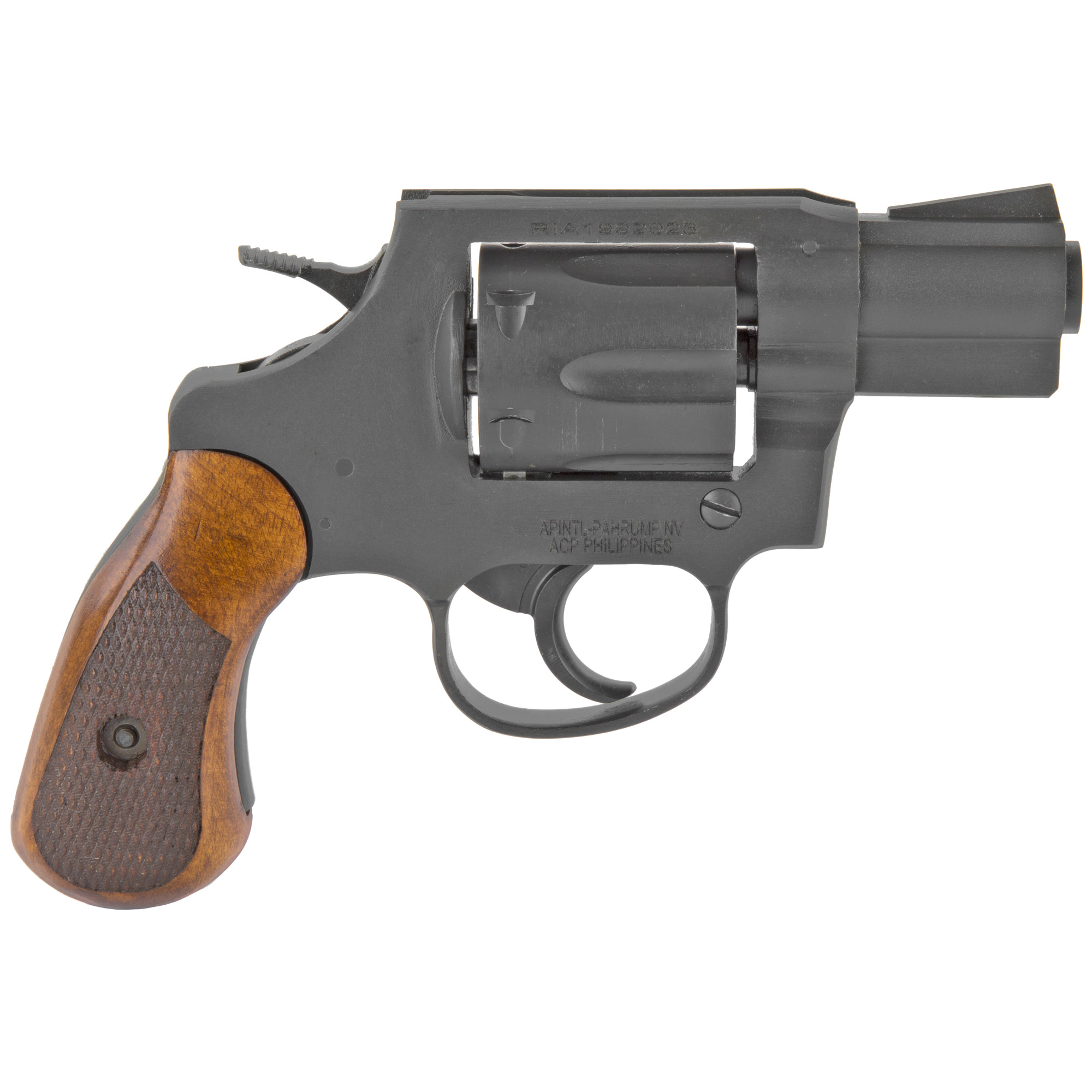 Rock Island Armory M206 Revolver - Black | .38 SPL | 2" Barrel | 6rd - 51283 - 4806015512837