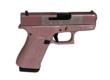 Glock G43X 9mm 3.41in 10rd Pink Battle Worn Cerakote