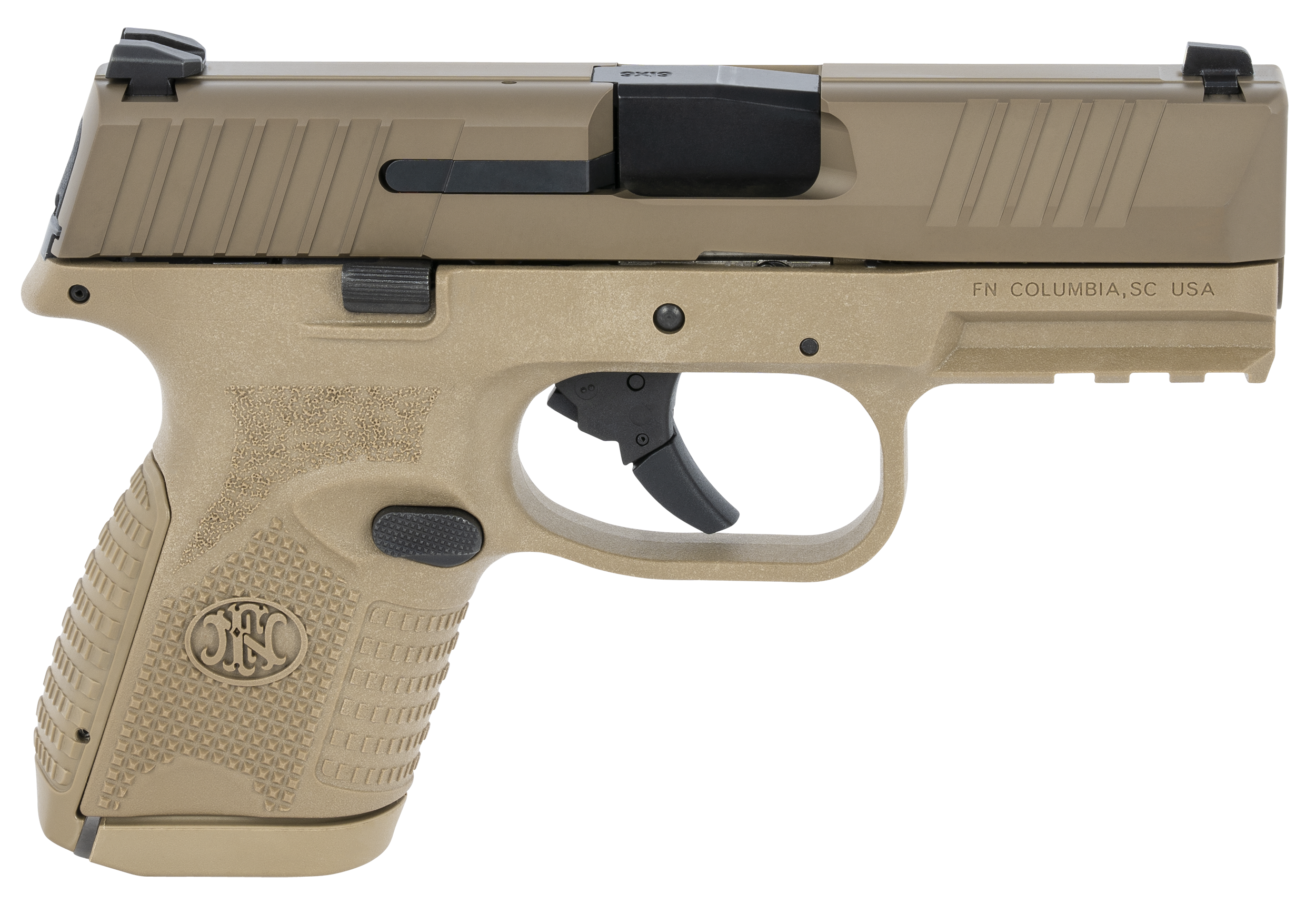 FN 509 Compact 9mm Luger 3.7" Barrel 10 Rounds Flat Dark Earth