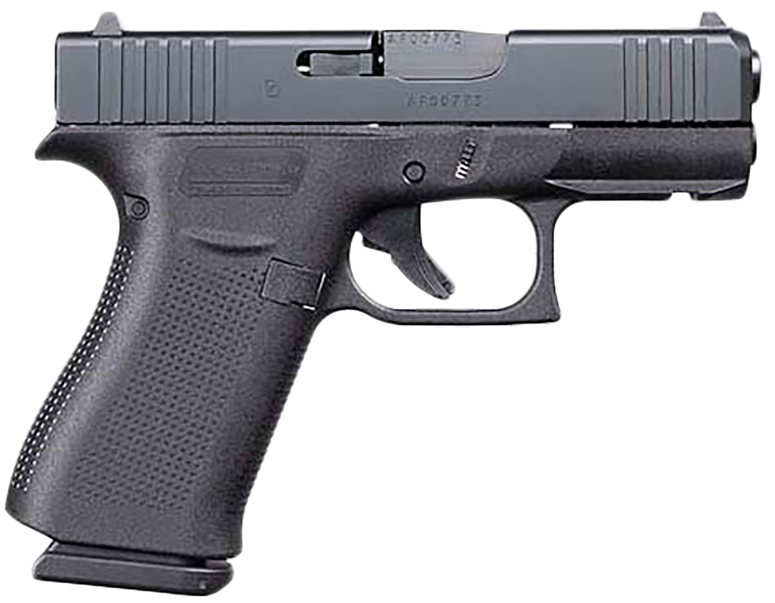 Glock 43X 9mm, 3.4in. Barrel, 10rd - Black (UX4350201FR)