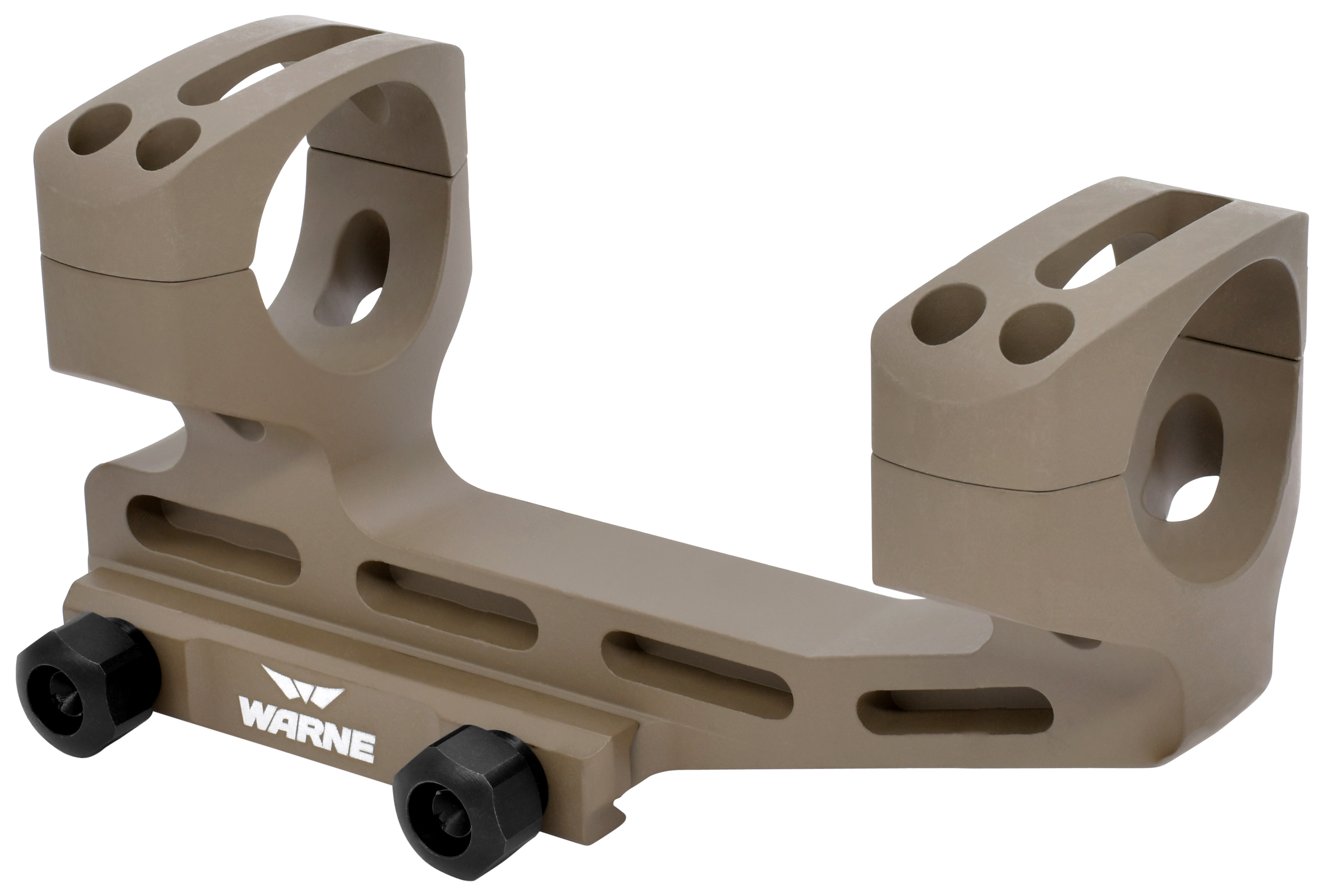Warne SHXSKEL34DE X-SKEL Scope Mount/Ring Combo Dark Earth Cerakote 34mm