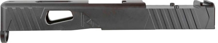 Rival Arms RA10G305A Precision Slide A1 Compatible w/Glock 43 Gen3, 9mm Luger Black QPQ Stainless Steel, RMR Cut Sights Rival Arms RA10G305A Precision Slide A1 Compatible w/Glock 43 Gen3, 9mm Luger Black QPQ Stainless Steel, RMR Cut Sights
