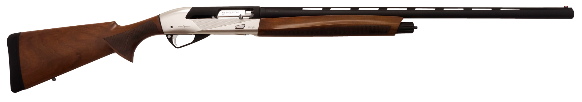 TR Imports Carlyle 12GA, 28in. Barrel, 4rd, Wood Stock & Forend - Gray (CAR1228SLVR)