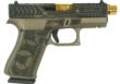 Glock G43X 9mm Luger 3.92in Barrel 10rd Gold Distressed Cerakote