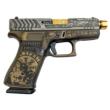 Glock G43X Custom 9mm Luger 3.4in 10rd Gold Finish