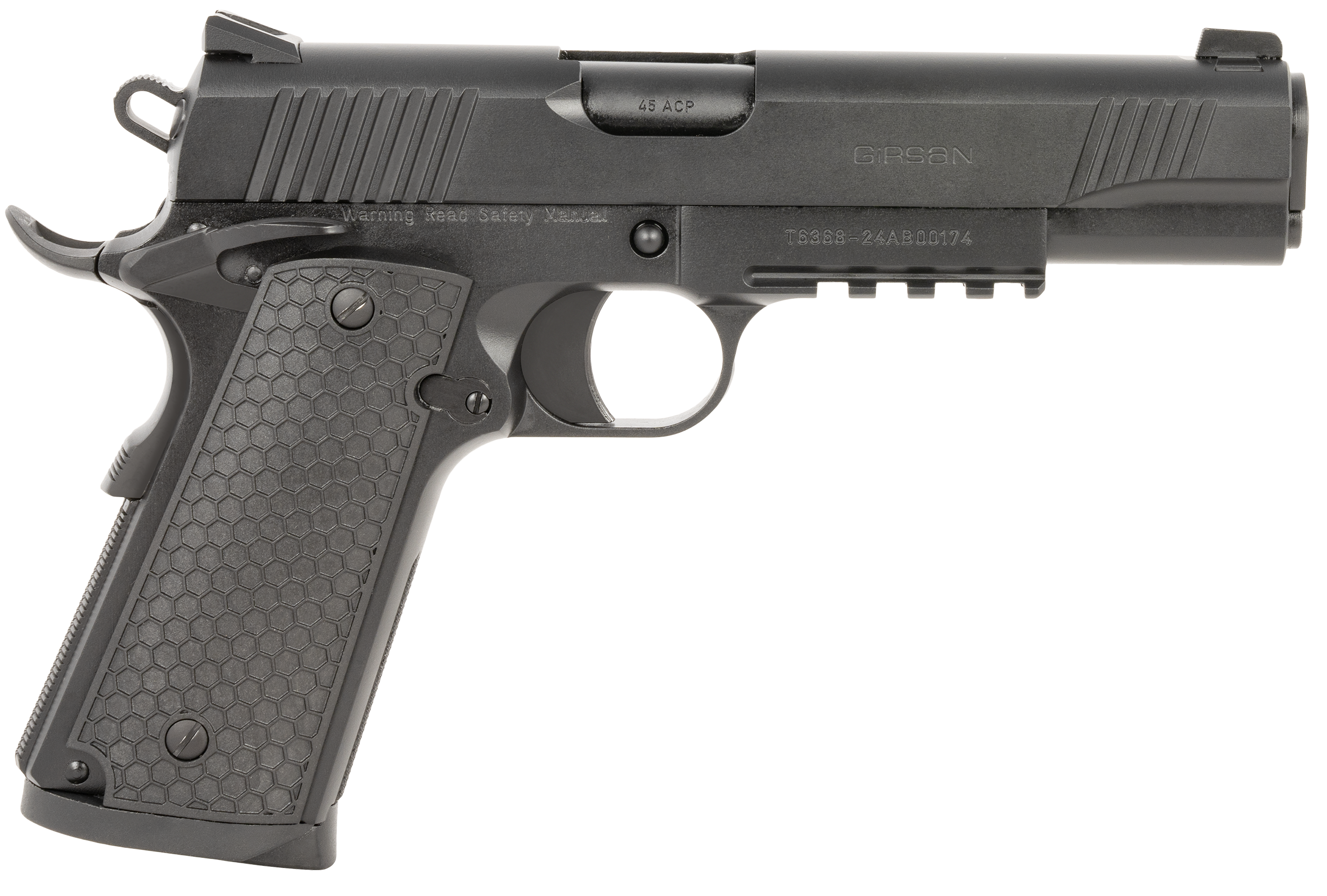 EAA Untouchable Government 1911 Pistol 45 ACP 5 in. Black 8 rd.