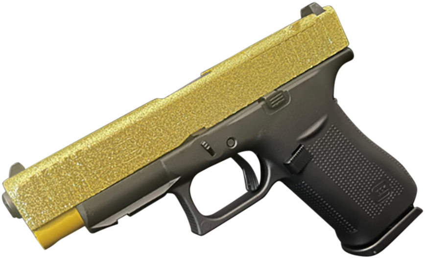 Glock G43X MOS 9mm 3.4in 10rd Cerakote Sugar Skull Finish