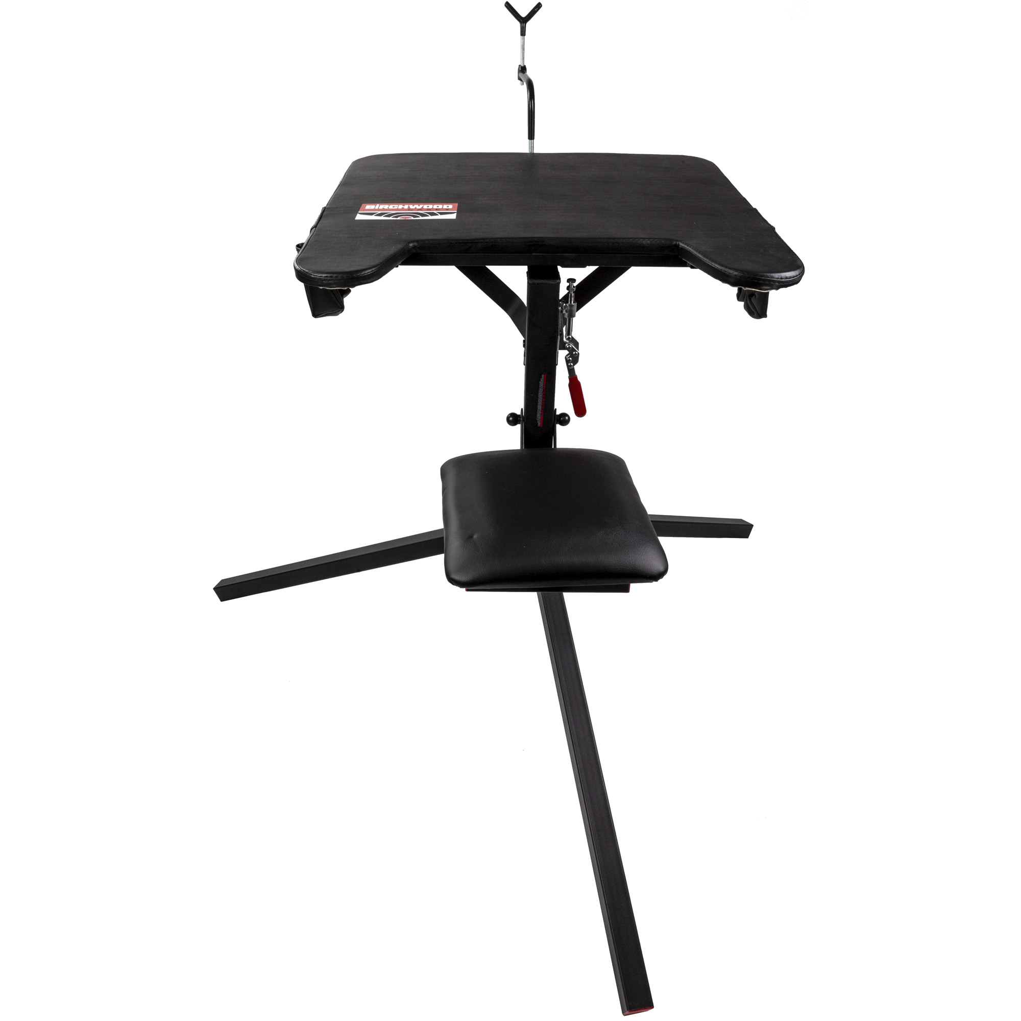 Birchwood Casey MSB300 Swivel Action Shooting Bench Black Steel, 29" W x 29" L - MSB300 - 888151026540