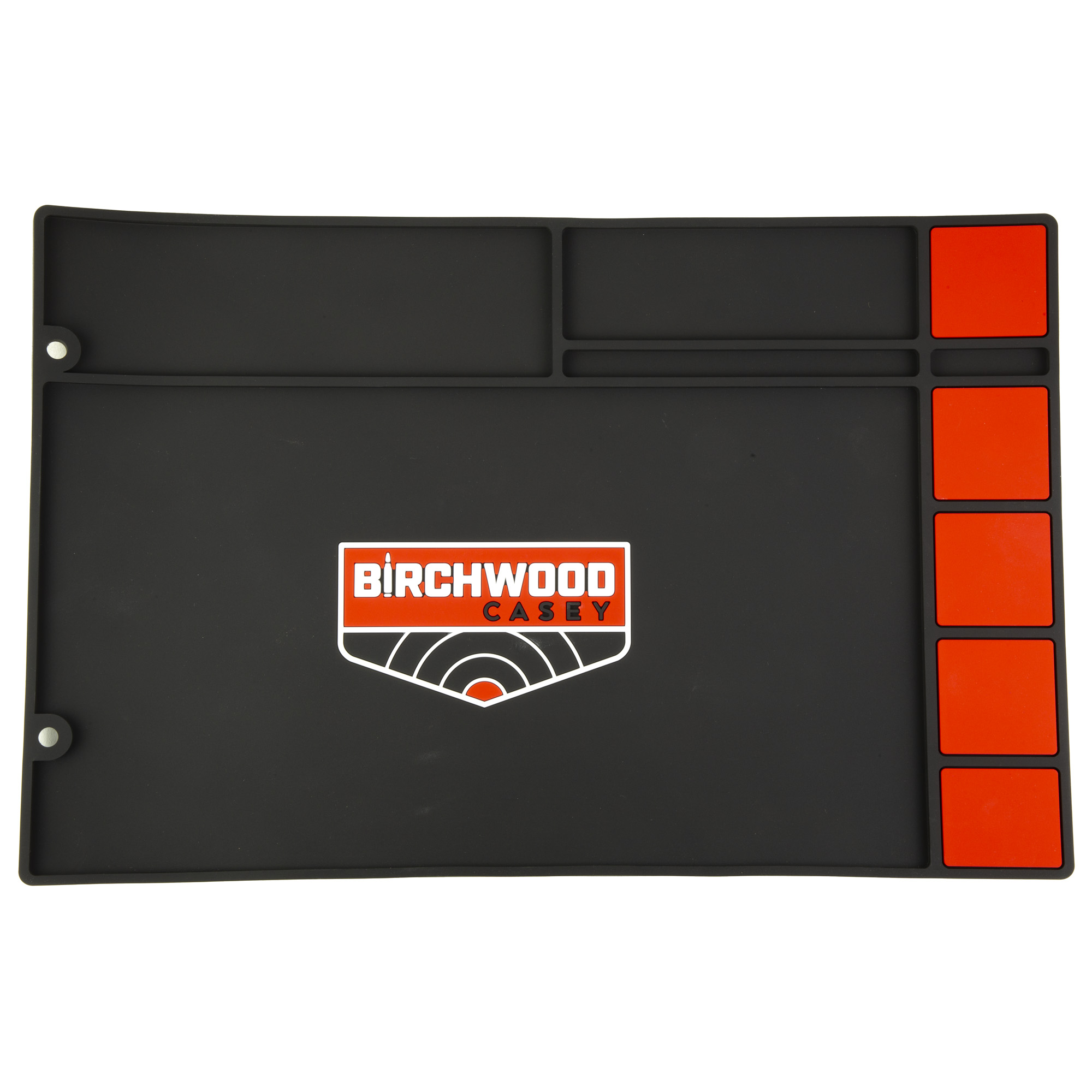Birchwood Casey 30250 Pistol Cleaning Mat Black/Red Rubber 17" x 11"