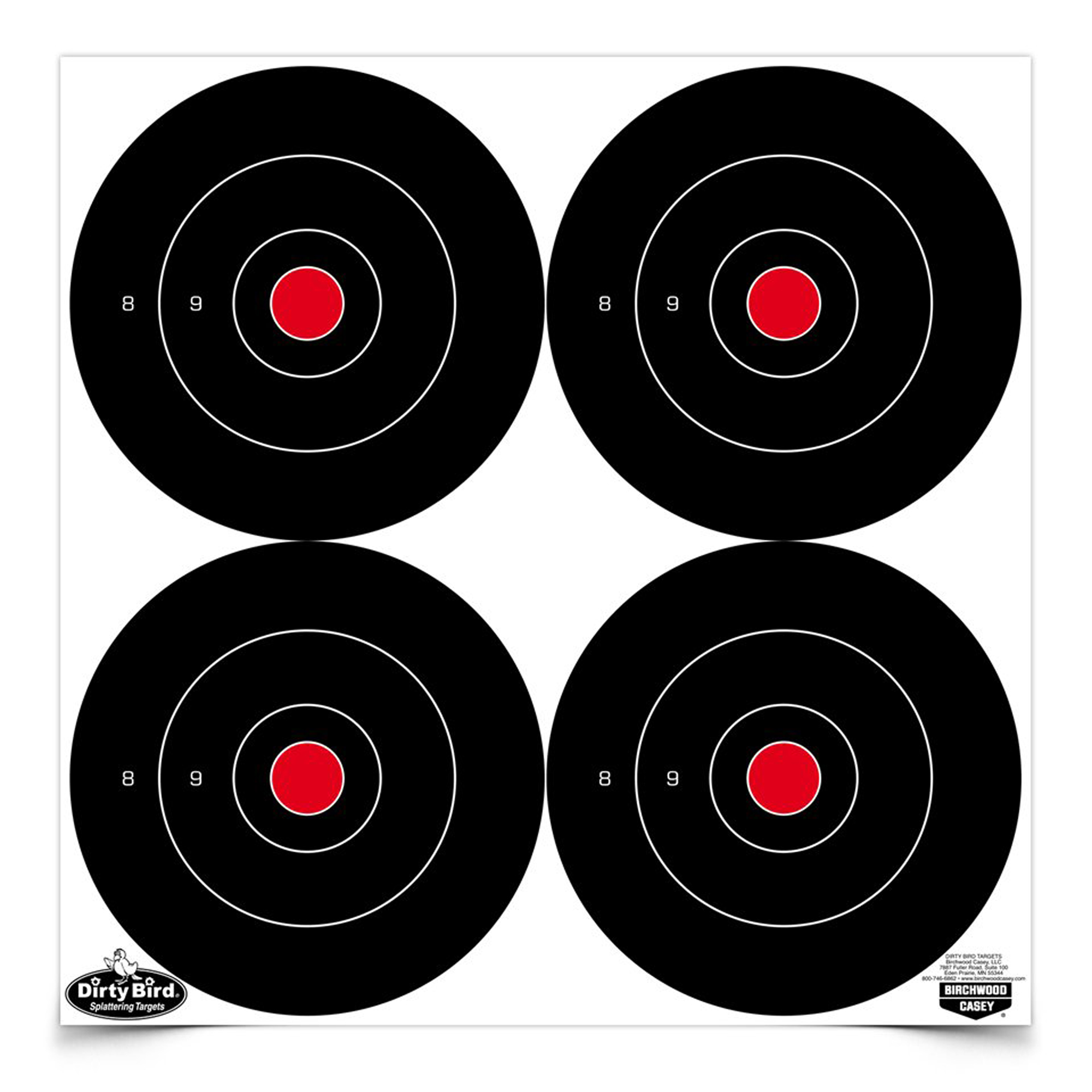 Bc Dirty Bird 5.5 Round Target 12pk - BC-35504 - 029057355048