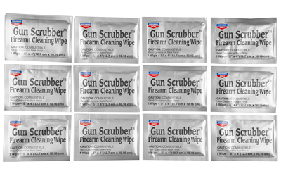 Birchwood Casey 33312 Gun Scrubber Take Alongs 12 Individual Wipes Per Pack - 33312 - 029057333121