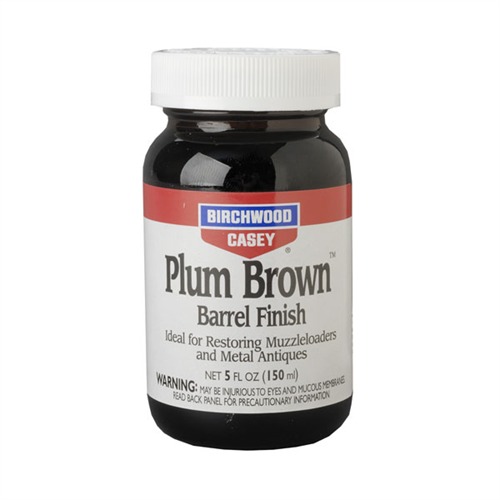 Birchwood Casey 14130 Plum Brown Barrel Finish 5 oz. Bottle