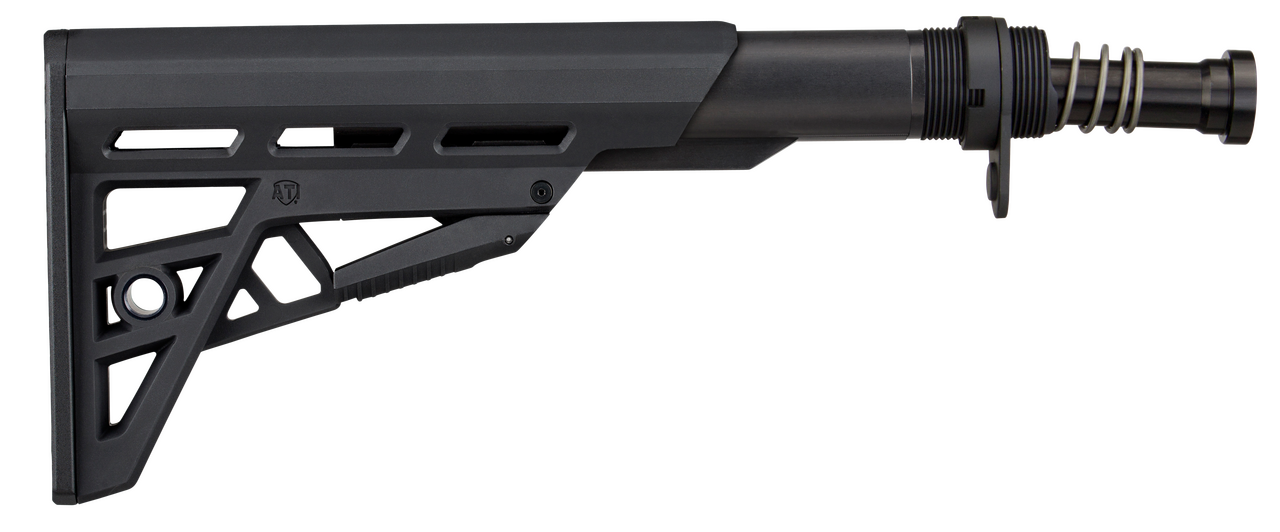 ATI Outdoors B2102214 TactLite Package Adj 6 Position TactLite M4 Style Black Synthetic with Mil-Spec Tube for AR-Platform                                                                              