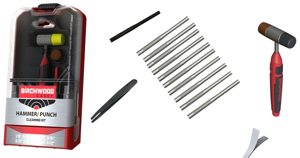 Birchwood Casey HMPNCHKIT Hammer & Punch Kit  19 Pieces