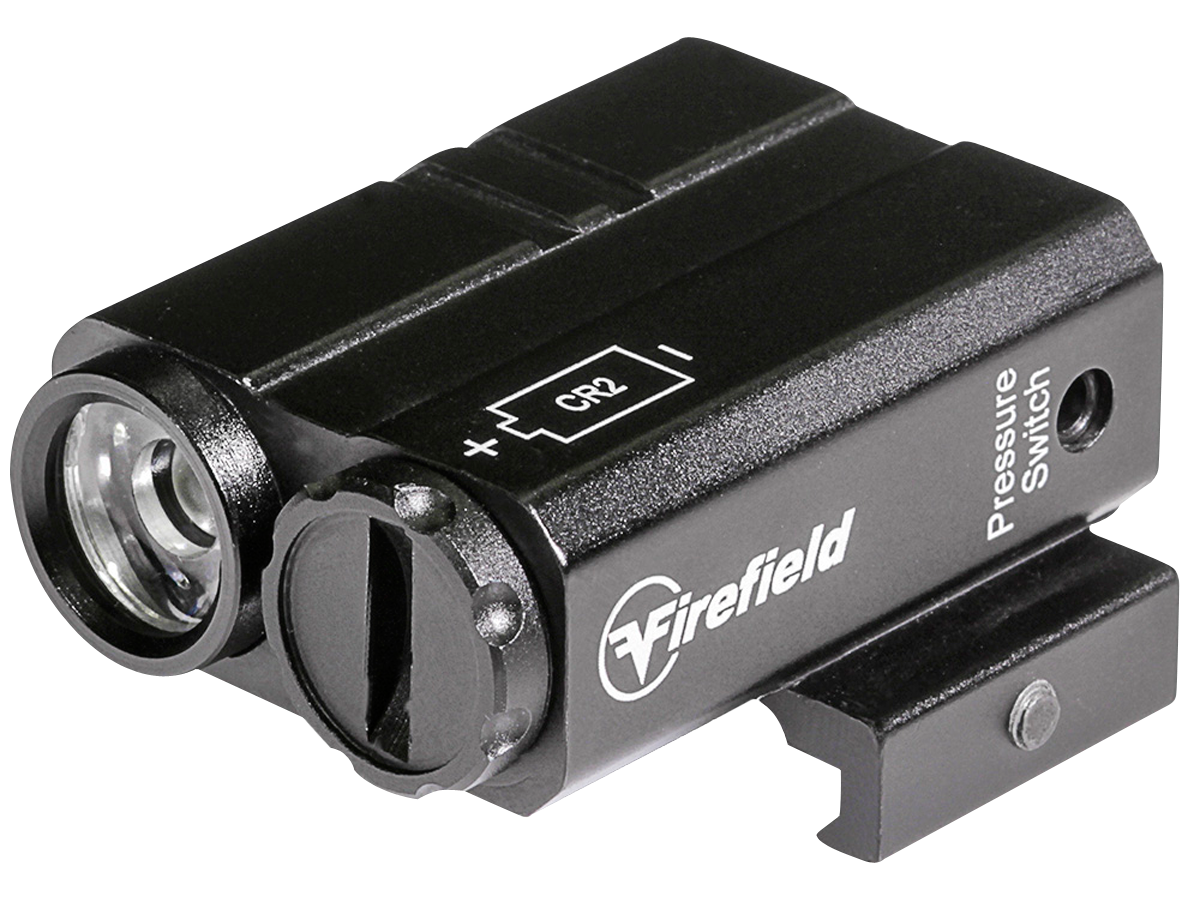 Firefield FF73012 Charge AR Flashlight  Matte Black 180 Lumens White LED Light