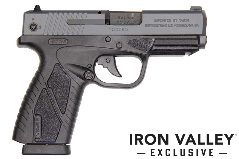 BP Polymer CC 9mm 3.2" SniperGrey FS 8rd