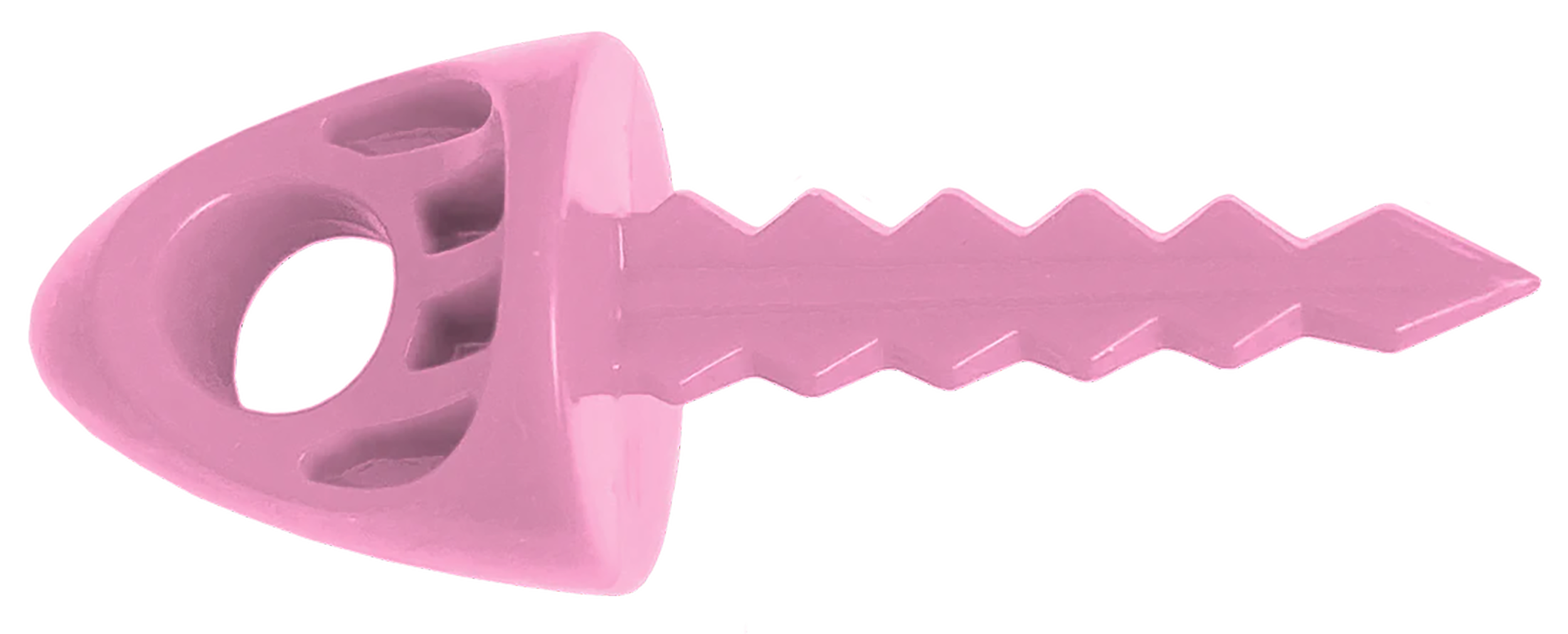 Targettack Llc  Targettack  Pink Polycarbonate Plastic 1" For Paper/Vinyl Targets 12 Pack