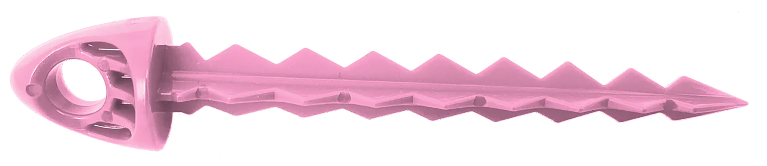 Targettack Llc  Targettack  Pink Polycarbonate Plastic 3" For Paper/Vinyl Targets 12 Pack