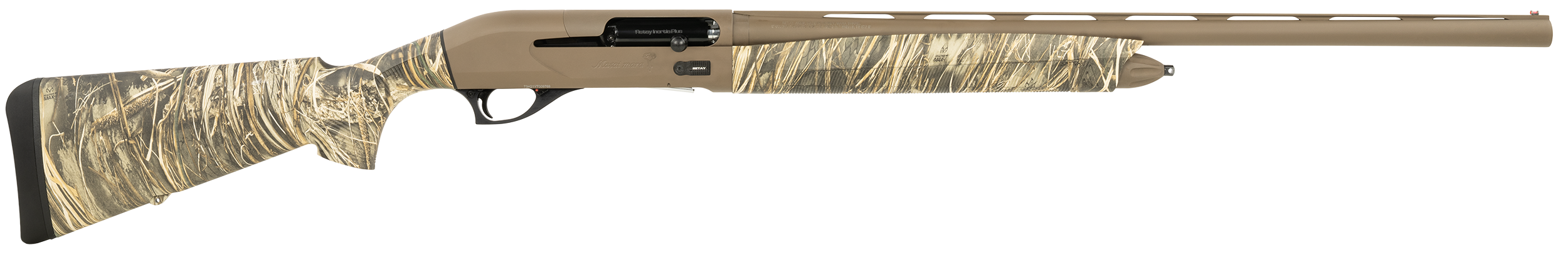 RETAY USA Masai Mara 12GA, 26in. Barrel, 4rd, Realtree Max-7 Camo Stock & Forend - FDE (K251ECMX26)